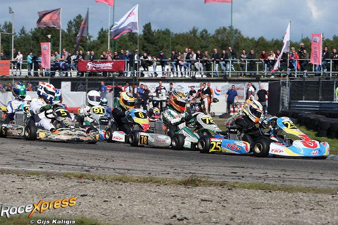 Start Rotax max Junioren NK karting racexpress